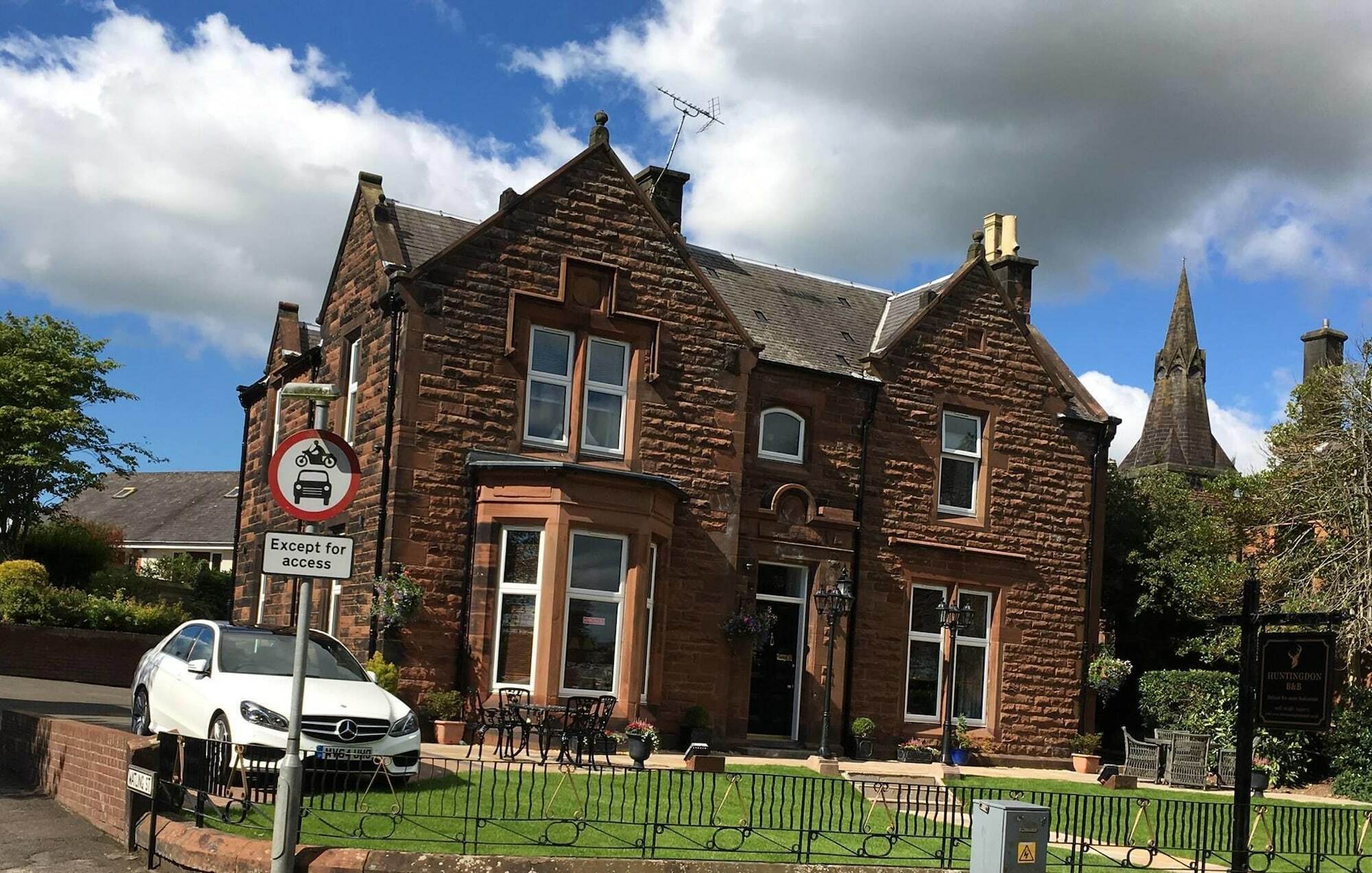 Bed and Breakfast The Huntingdon Dumfries Exterior foto